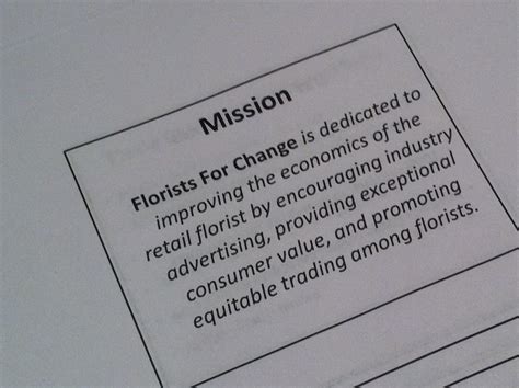 floral vision|florist vision statement examples.